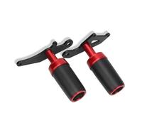 Protector De Carenado, Deslizador Chasis, Protector Caídas, Almohadilla Protectora para Motocicletas para para CBR250RR 2017-2023 Control Vibración Antideslizante(Rojo)