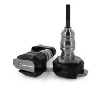 Protector De Carenado Deslizante De Marco Almohadilla Antichoque para YZFR6 2006-2016 Protección contra Caídas para Motocicletas(Titanium)