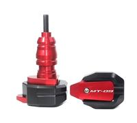 Protector de carenado deslizante for marco de protección contra caídas CNC de motocicleta, compatible con MT-09, MT09, MT 09, Tracer XSR900(Red)