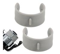 Protector De Carrete De ,Soporte De Líneas De Clip - 2 Protectores De Alta Elasticidad para Pescadores Hombres Mujeres En Aventura Al Aire Libre, Rueda de con rueda giratoria, Se