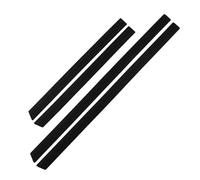 Protector de carrocería para Hyundai para Santa Fe para Kona para Ioniq para Elantra para Ix35 Protector Universal Puerta Coche Anticolisión Alféizar Protege de Rozaduras(Black 2x2)