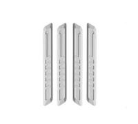 Protector de carrocería para Xpeng G6/G9 Tira Anticolisión para Puerta Coche Pegatina Protectora Silicona Antiarañazos Que Absorbe Los Golpes Protege de Rozaduras(Silver 4pcs)