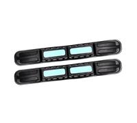 Protector de carrocería Parche Anticolisión Protectores Reflectantes para Bordes Puertas Tira Protectora Parachoques 9,6 "X 0,45" 2 Uds Autoadhesivo Sin residuos