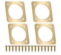 Protector de casa de pájaros de metal con portal de cobre, paquete de 4 para proteger a las aves orientales del peligro