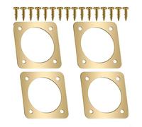 Protector de casa de pájaros de metal para pajarera, protector de agujeros para casa de pájaros a prueba de depredadores, entrada de casa de pájaros, monitoreo visual seguro, fácil de instalar