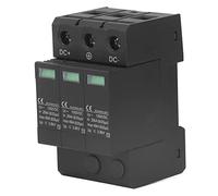 Protector de CC 40 kA 3P, dispositivo de protección fotovoltaica 1000 V CC, SPD modular ignífugo de respuesta rápida con ventana de estado para sistemas de energía solar