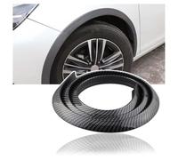 Protector de ceja de Rueda para Hyundai Avante Touring Sport | moldura de arco de rueda tira protectora de goma antiarañazos para pasos de rueda de coche fibra de carbono