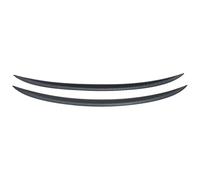Protector De Cejas Tiras Protectoras Universales Labio Coche Guardabarros 44 Cm/17,5" Textura Fibra Carbono Arco Ceja(2pcs-17.5 inch)