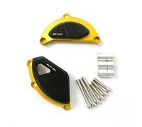 Protector De Chasis con Tapa del Estátor Cárter Motor Motocicleta para MT-10 FZ10 2015-2023, contra Caídas Protector Anticolisión Chasis(Oro)