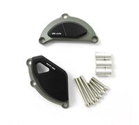 Protector De Chasis con Tapa del Estátor Cárter Motor Motocicleta para MT-10 FZ10 2015-2023, contra Caídas Protector Anticolisión Chasis(Titanio)