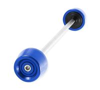 Protector De Chasis para Motocicleta para para RnineT R1200R R1250RS R1250RS Eje Rueda Delantera. Protección contra Caídas Motocicleta Deslizadores Eje Rueda Delantera(Azul,Conjunto2)