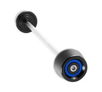 Protector De Chasis para Motocicleta para para RnineT R1200R R1250RS R1250RS Eje Rueda Delantera. Protección contra Caídas Motocicleta Deslizadores Eje Rueda Delantera(Negro,Conjunto2)