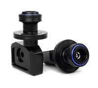 Protector De Choque De Motocicleta Para GROM MSX125 MSX 125 S 2014-2025 Carretes Basculantes Para Motocicleta Tornillos Soporte Bloques Ayuda De Arranque(Blue)