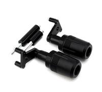 Protector De Choque De Motocicleta Para Kawasaki Para Ninja 400 Z400 Deslizadores Marco Motocicleta Almohadilla Choque Protección Contra Caídas Deslizador Escape(Frame Sliders-Black)