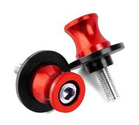 Protector De Choque De Motocicleta Para Suzuki GSR 750 600 400 GSR400 GSR600 GSR750 Carretes Basculantes Tornillos De Soporte Deslizantes 8MM Motocicleta(Red)