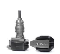 Protector De Choque Deslizadores De Marco De Protección contra Caídas, Protector De Carenado, Almohadilla Antichoque para Suzuki Hayabusa GSXR1300 2008-2018 GSXR 1300(Titanio)