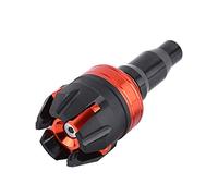 Protector de choque, nuevo deslizador de marco de aleaci¨®n de aluminio CNC para motocicleta Protector de ca¨ªda Tapas antichoque Protector lateral del motor(naranja)