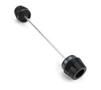 Protector De Choque Protector Deslizante De Horquilla De Eje De Rueda Delantera De Motocicleta para Kawasaki Z1000 Z1000R Z1000SX para Ninja ZX-6R 650 1000 para Versys 650(Titanio)