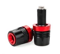 Protector De Choque Puños De Manillar, Tapones, Deslizadores Y Botones para Yamaha MT07, MT09, MT10, MT 07, 09, 10, FZ07 Tracer(Rojo)