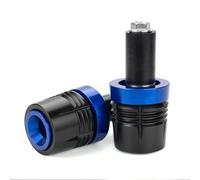 Protector De Choque Puños De Manillar, Tapones, Deslizadores Y Botones para Yamaha MT07, MT09, MT10, MT 07, 09, 10, FZ07 Tracer(Azul)