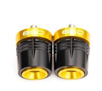 Protector De Choque Tapones, Tapas Y Deslizadores para Manillar De Motocicleta para Kawasaki Z900, Z650 Z750 Z400 Z800 para Ninja 400 650 para Versys 650 Z 900 RS SE(Oro,X-2)