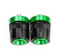 Protector De Choque Tapones, Tapas Y Deslizadores para Manillar De Motocicleta para Kawasaki Z900, Z650 Z750 Z400 Z800 para Ninja 400 650 para Versys 650 Z 900 RS SE(Verde,X-3)