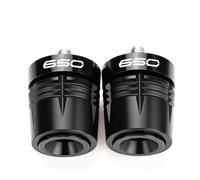 Protector De Choque Tapones, Tapas Y Deslizadores para Manillar De Motocicleta para Kawasaki Z900, Z650 Z750 Z400 Z800 para Ninja 400 650 para Versys 650 Z 900 RS SE(Negro,X-2)