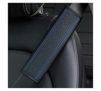 Protector de cinturón 1 Uds PU Cuero En Relieve Cinturón Seguridad Coche Cubierta Hombro Descompresión Comodidad Protección Almohadilla cinturón(3)