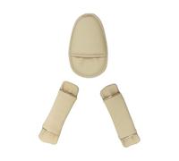Protector de cinturón de seguridad para niños, juego de protectores de cinturón de seguridad para niños,Cinturón de seguridad Correas de hombro de cuero Cubre cinturón de seguridad - Almohadillas para
