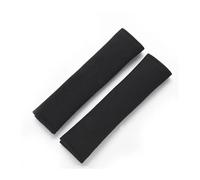 Protector de cinturón Para Dodge SRT NITRO Para Durango Caliber Viper Coolway Para Caravana Viaje Funda Hombro Coche Cojín Cinturón Seguridad Almohadilla cinturón(2pcs Black)