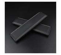 Protector de cinturón Para Mazda Skyactiv CX3 CX5 CX8 3 Axela 6 Atenza 2 Uds Fundas Cuero Cinturón Seguridad Coche Accesorios Interiores Almohadilla cinturón(Black White)