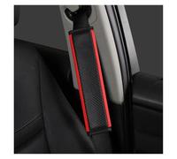 Protector de cinturón Para Toyota GR Sport Gazoo Racing para Yaris 86 para Corolla Hilux para Supra C-HR cubierta de hombro de seguridad para coche Almohadilla cinturón(2pcs-red)