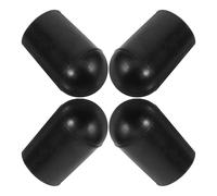 Protector de Clavija para Violonchelo, Goma Negra 6mm, 4 Piezas | Anillo de Apoyo para Práctica y Recitales al Aire Libre, para Cellistas y Bajistas, Resistente al Desgaste