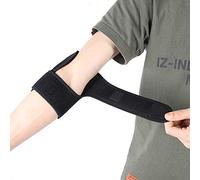 Protector De Codo Deportivo, Brazalete De Esguince De Articulación De Brazo De Fitness Soporte De Resorte Almohadilla De Codo Equipo De Protección Para Adultos Y Jóvenes Baloncesto Bádminton Tenis Neg