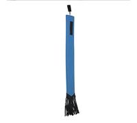 Protector de cola de caballo, protector transpirable de tela no tejida con flecos, para espectáculos ecuestres, montar y trabajar en barro, 1 pieza (Azul)