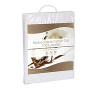 Protector de colchón cutí varias medidas transpirable, antiencogimiento de algodón altura máx 32 cm