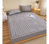 Protector de colchón de algodón lavable, funda de sábana bajera portátil, protección para colchones de 20-33 cm de alto, tamaño 200 x 220 cm, color D