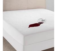 Protector de Colchón de Rizo Impermeable 105 x 190/200 x 25 cm, Funda Protectora de Cama de Microfibra Ajustable y Transpirable, Cubrecolchón con Goma Elástica en Todo el Contorno