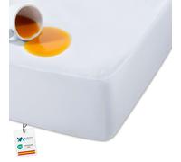 Protector de Colchón Impermeable y Transpirable 105 - Tamaño 105x190-200cm - Cubre Colchón Algodón 100% con Funda Lavable y Ajuste Elástico - Funda Impermeable para Cama | Valentia Medical
