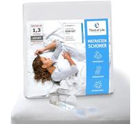 Protector de Colchón Impermeable y Transpirable | Funda Hipoalergénica | Protección Óptima |Antiácaros, Antibacteriano y Antimoho | Cubre Colchón Higiénico 90x200cm