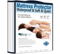 Protector de colchón refrescante Individual XL, Impermeable, Ultra Suave, Protector de colchón para Dormitorio Universitario, Cama Individual Extra Larga, sin Ruido, Funda Ajustable con Bolsillo