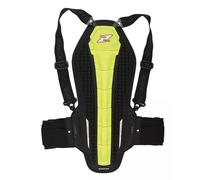 Protector de columna Zandona Hybrid Back Pro X6 amarillo fluo 158-167 cm L