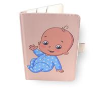 Protector de cuaderno de salud para bebé, tamaño A5, 15 x 21 cm, solapa para guardar las órdenes