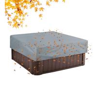 Protector de cubierta de bañera de hidromasaje resistente cuadrado de | Fundas de spa para jacuzzi para jardín al aire libre, patio, terraza, piscina, hogar residencial