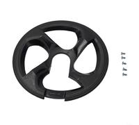 Protector de cubierta de bielas para bicicleta 48T, protector de rueda de cadena de 12 cm para mayor seguridad (G4XD-48)