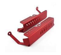 Protector de Cubierta de Rejilla de radiador de Aluminio for Motocicleta, Protector for Yamaha MT09 FZ09 2014-2016(Red)