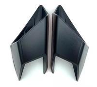 Protector De Cubierta Winglets Carenado ala Lateral Aerodinámico Delantero para CBR650R para CBR 650R para CBR500R para CBR650F 19 2020 2021 2022 Aileron De Moto(Negro)