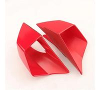 Protector De Cubierta Winglets Carenado ala Lateral Aerodinámico Delantero para CBR650R para CBR 650R para CBR500R para CBR650F 19 2020 2021 2022 Aileron De Moto(Rojo)