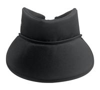 Protector de cuello de hockey sobre hielo con acolchado de espuma, cuello protector de cuello de portero, tela Oxford 900D, babero atlético ajustable para protección del cuello, se adapta a 10.2-13.8