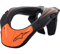 Alpinestars Support Protector de cuello juvenil, negro/naranja, Talla única